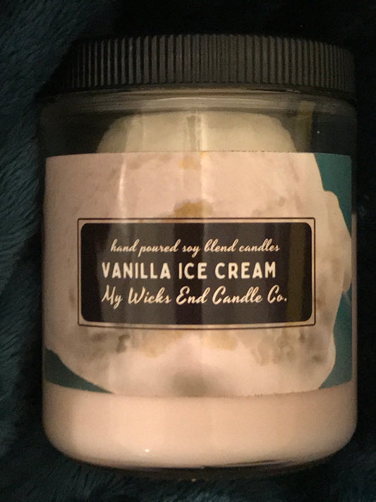 8 oz Vanilla Ice Cream